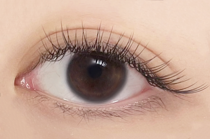 まつエク120本サイド写真